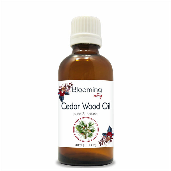Cedar Wood Oil 100% Natural Pure Undiluted Uncut Essential Oil