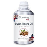 Sweet Almond Oil 100% Natural Pure Undiluted Uncut Carrier Oil