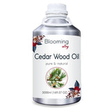 Cedar Wood Oil 100% Natural Pure Undiluted Uncut Essential Oil