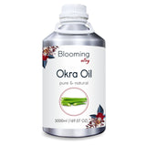 Okra Oil 100% Natural Pure Undiluted Uncut Essential Oil